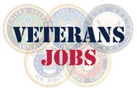 image showing text Veterans Jobs
